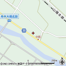 広島県三原市本郷町船木1527-1周辺の地図