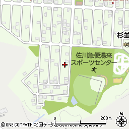 広島県広島市佐伯区杉並台41周辺の地図