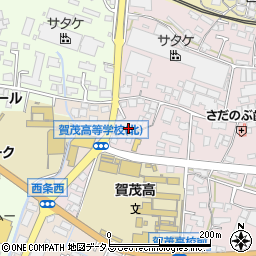 広島県東広島市西条西本町14-52周辺の地図