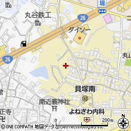 大阪府貝塚市地藏堂215周辺の地図