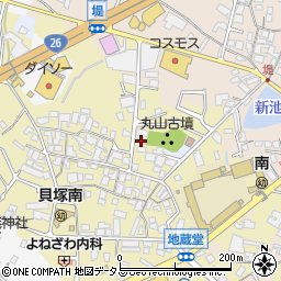 大阪府貝塚市地藏堂199周辺の地図