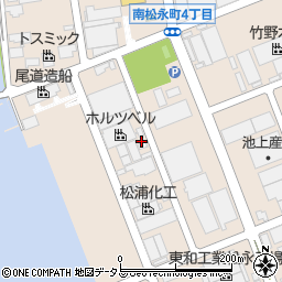 タイヤセンター岡田周辺の地図