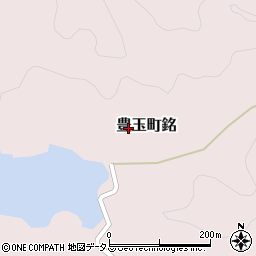 長崎県対馬市豊玉町銘周辺の地図