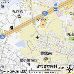 大阪府貝塚市地藏堂216周辺の地図