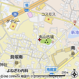 大阪府貝塚市地藏堂678周辺の地図