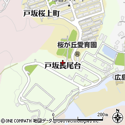 安芸城北霊園周辺の地図