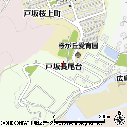 安芸城北霊園周辺の地図