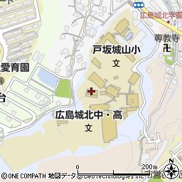 広島城北学園周辺の地図