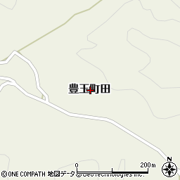 長崎県対馬市豊玉町田周辺の地図
