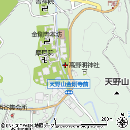天野山金剛寺公衆トイレ周辺の地図