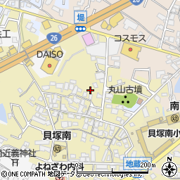 大阪府貝塚市地藏堂187-4周辺の地図