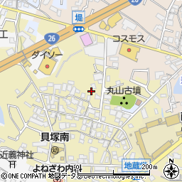 大阪府貝塚市地藏堂187周辺の地図