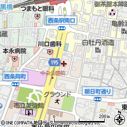 広島県東広島市西条栄町2周辺の地図