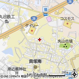 大阪府貝塚市地藏堂205周辺の地図