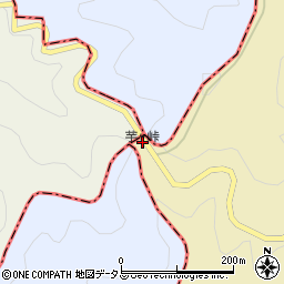 芋ケ峠周辺の地図