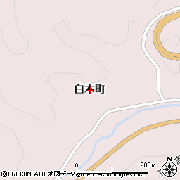 三重県鳥羽市白木町周辺の地図