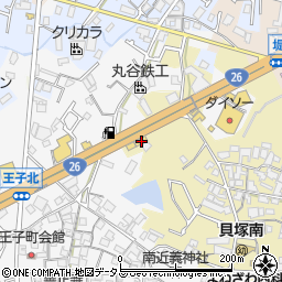 大阪府貝塚市地藏堂158-1周辺の地図