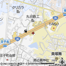 大阪府貝塚市地藏堂158-1周辺の地図