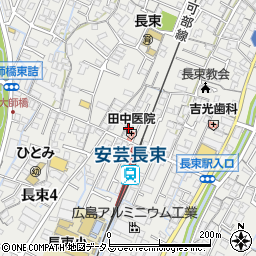 広島信用金庫長束支店周辺の地図