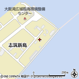 株式会社森長組　津名支店リサイクルプラント周辺の地図