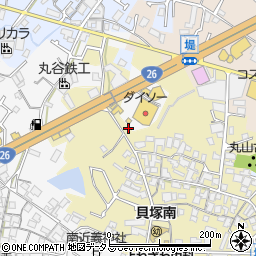 大阪府貝塚市地藏堂164周辺の地図