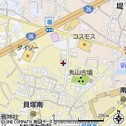 大阪府貝塚市地藏堂150周辺の地図
