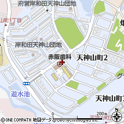 赤阪歯科医院周辺の地図