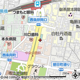 ニッポンレンタカー西条駅前営業所周辺の地図