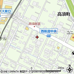 ヒロホー株式会社　尾道営業所周辺の地図
