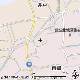 奈良県御所市南郷120-1周辺の地図