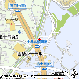 広島県東広島市西条町土与丸1549周辺の地図