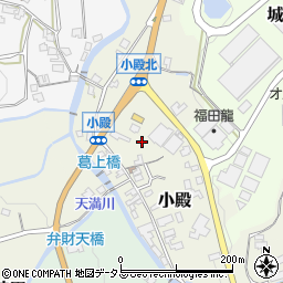 奈良県御所市小殿周辺の地図
