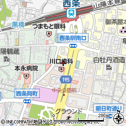 東進衛星予備校広島西条校周辺の地図