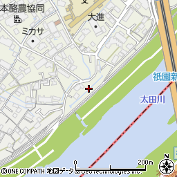 広島県広島市安佐南区西原2丁目35周辺の地図