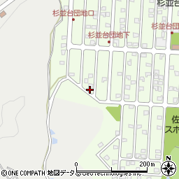 広島県広島市佐伯区杉並台3-17周辺の地図