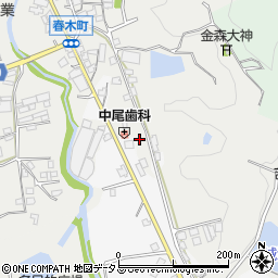 大阪府和泉市春木町868周辺の地図