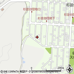 広島県広島市佐伯区杉並台3-7周辺の地図