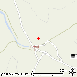 長崎県対馬市豊玉町田1032周辺の地図