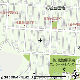 広島県広島市佐伯区杉並台7-5周辺の地図