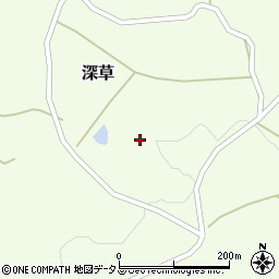 兵庫県淡路市深草641周辺の地図