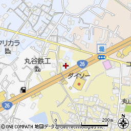 大阪府貝塚市地藏堂166-1周辺の地図
