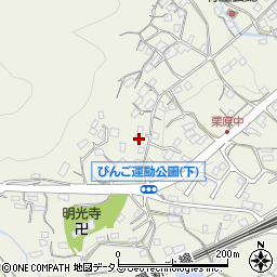 広島県尾道市栗原町8829-1周辺の地図