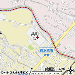 株式会社共和　泉佐野工場周辺の地図