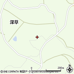 兵庫県淡路市深草86周辺の地図