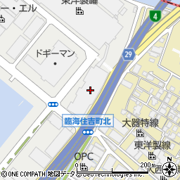 東洋製缶株式会社　大阪工場周辺の地図