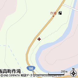 三重県松阪市飯高町作滝159周辺の地図
