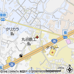 大阪府貝塚市地藏堂167-13周辺の地図