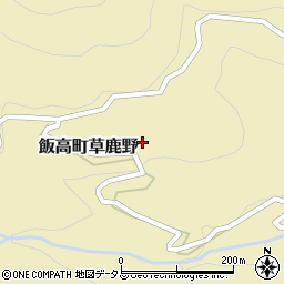 三重県松阪市飯高町草鹿野123周辺の地図