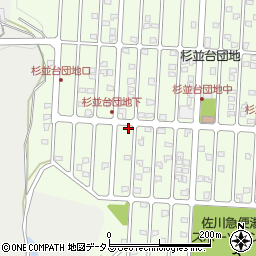 広島県広島市佐伯区杉並台5-10周辺の地図