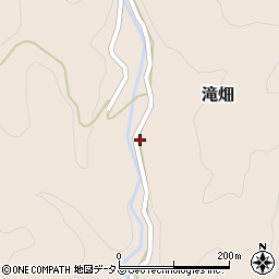 奈良県吉野郡吉野町滝畑58周辺の地図